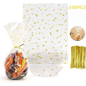 150 PCS Sac Cadeau, Bonbons Noël Pochette Sachet Transparent Chocolat  Biscuit Sacs de Cadeaux Sachets de Transparent en Plastique - Cdiscount  Maison
