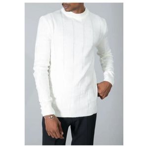 PULL Pull manches longues Blanc Homme