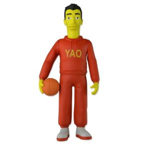 FIGURINE - PERSONNAGE Figurine - The Simpsons - Yao Ming - Accessoires spécifiques - Poseable - Ressemblance de célébrité