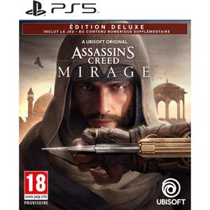 JEU PLAYSTATION 5 ASSASSIN'S CREED MIRAGE DELUXE PS5