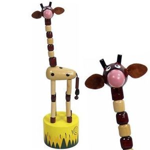 THÉÂTRE - MARIONNETTE Jouet Wakouwa en bois - ULYSSE - Girafe Marionnett