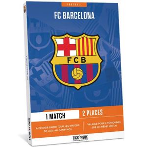 COFFRET THÉMATIQUE Tick'n Box - Coffret Cadeau - FC Barcelone - Bille