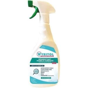 DÉSINFECTANT DU LINGE WYRITOL Spray désinfectant mains et surfaces - 750
