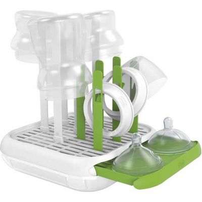 Biberon Etendoir Rack avec s/échage Countertop bouteille /égouttoir Conseil /égouttoir Bouteille Holder Rack Rose Essentials b/éb/é