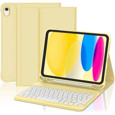 Coque Clavier Pour Ipad 10Ème Génération, Azerty Français, Housse