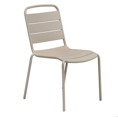 Chaise de plage en plastique coloré pliable Set of 1 bleu