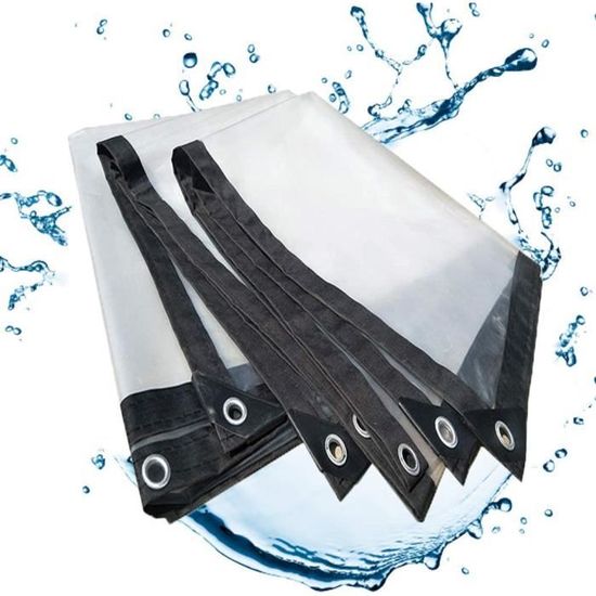 Bâche de Protection 10x12 m Grise Ignifugée M2 - Qualité 15 ans TECPLAST 680MU2