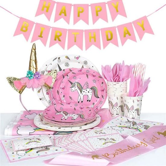 Mooklin Roam Décoration Fête D anniversaire 112pcs Articles Set