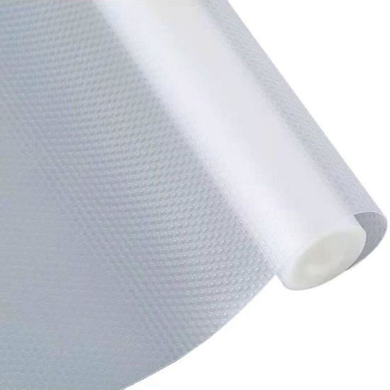 Tapis Fond De Tiroir Antidérapant 40x600cm EVA Transparent - Protection Antibactérien Lavable