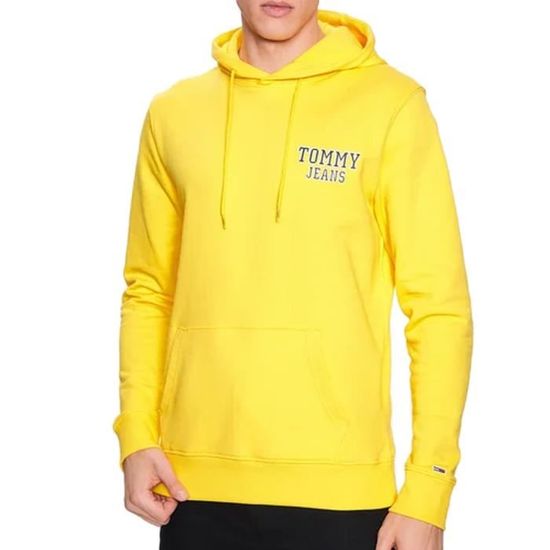 Pull tommy hilfiger jaune homme sales