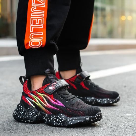 Mode Enfants Chaussures de Sport Gar ons Courir Baskets En