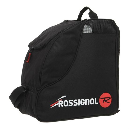 Ferocity Sac à Chaussures De Ski Premium - Triangle, Poche Filet Amovible, Bandoulière Réglable, Taille 41x29x35 Cm, Protection Imperméable