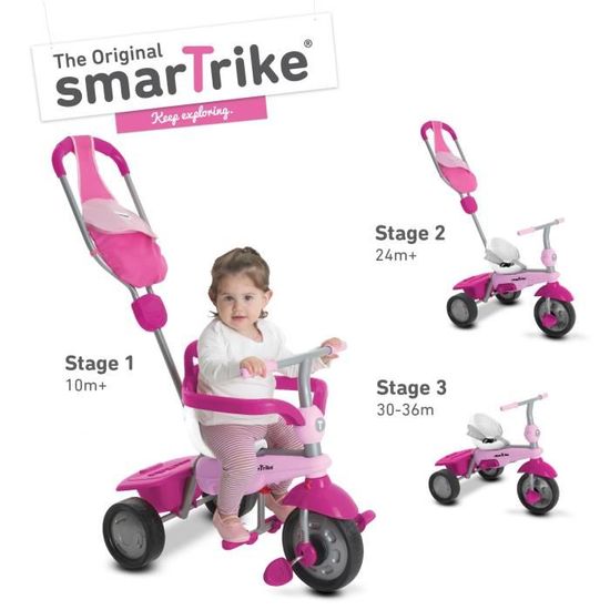 Tricycle smart trike rose hotsell