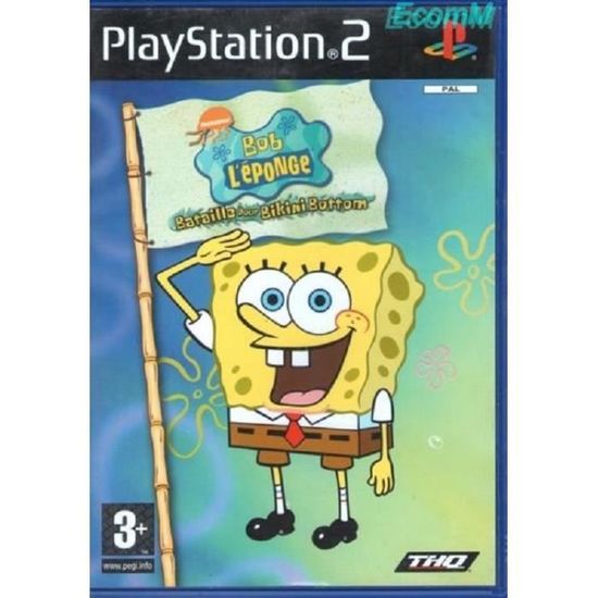 Bob L'éponge : Bataille Pour Bikini Bottom Playstation 2 (PS2