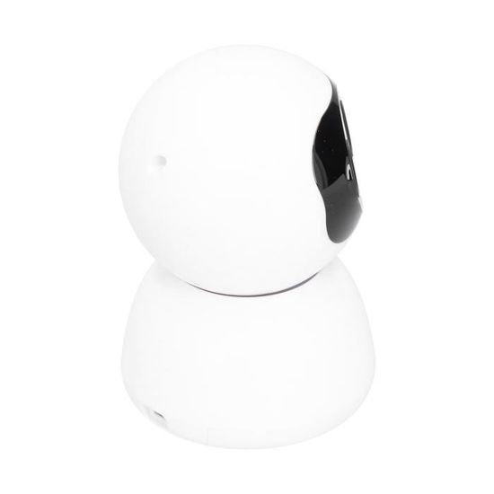 Robot Caméra WiFi 1080p - Double Objectif 360°, Vision Nocturne, Contrôle Par Appli Pour Surveillance