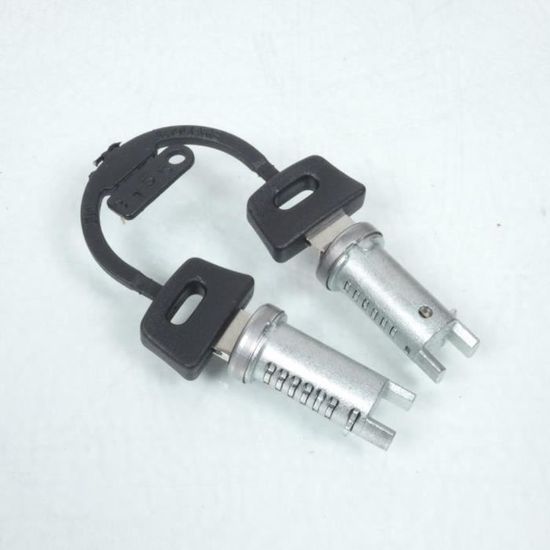 Securemme Serrure Me'tallique A' Appliquer 2401 Double Panneton Avec Triple Verrouillage Et Pene Reversible 31402232