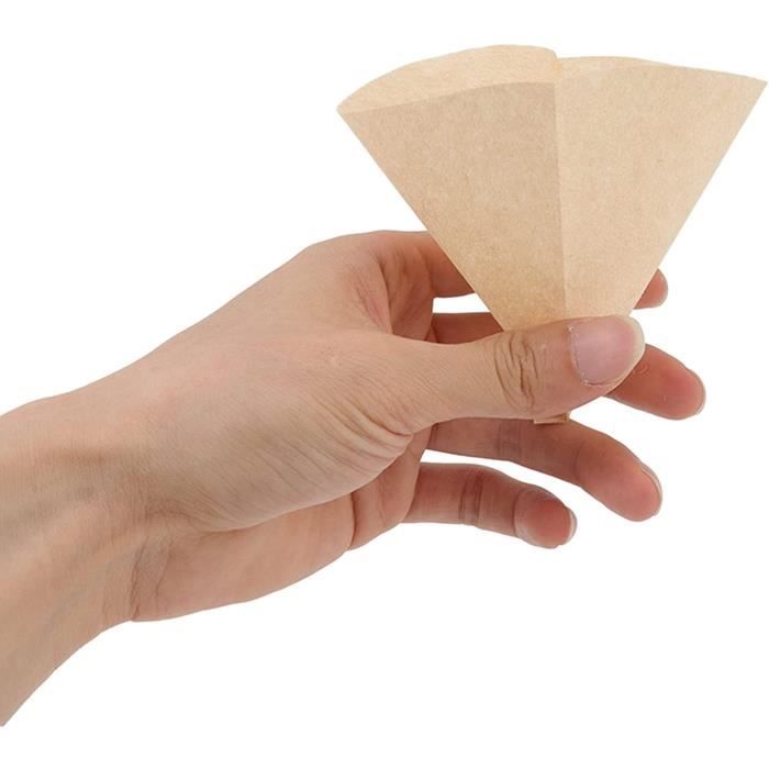 Filtres à Café Papier Jetables Pour Machine Ninja – Lot De 100, Blancs, Biodégradables, Compatibles PB051/PB041