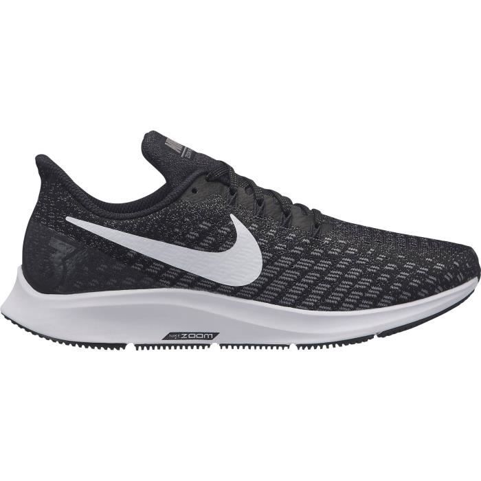 NIKE Baskets de running Air Zoom Pegasus 35 Femme Noir Cdiscount Sport