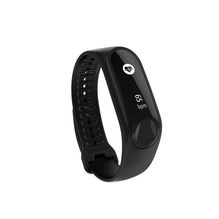 TOMTOM Bracelet d'Activité Touch Cardio - Bracelet Fin - Noir