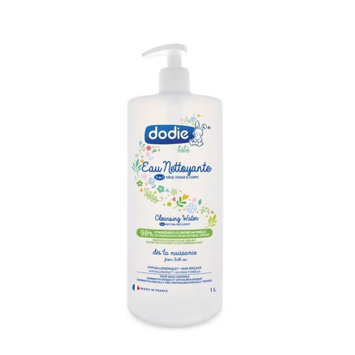 Dodie Hygiène & Soin Eau Nettoyante 3 en 1 Bio 1L