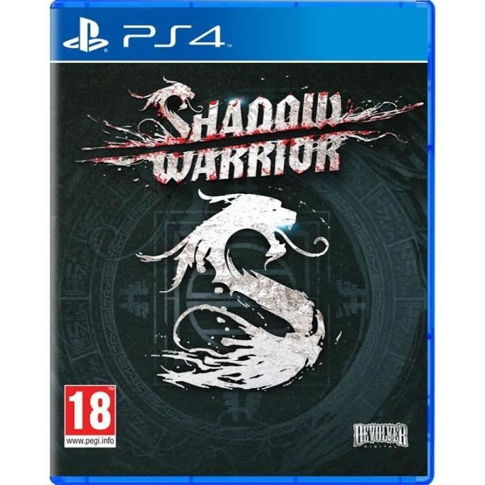 Shadow Warrior Jeu PS4