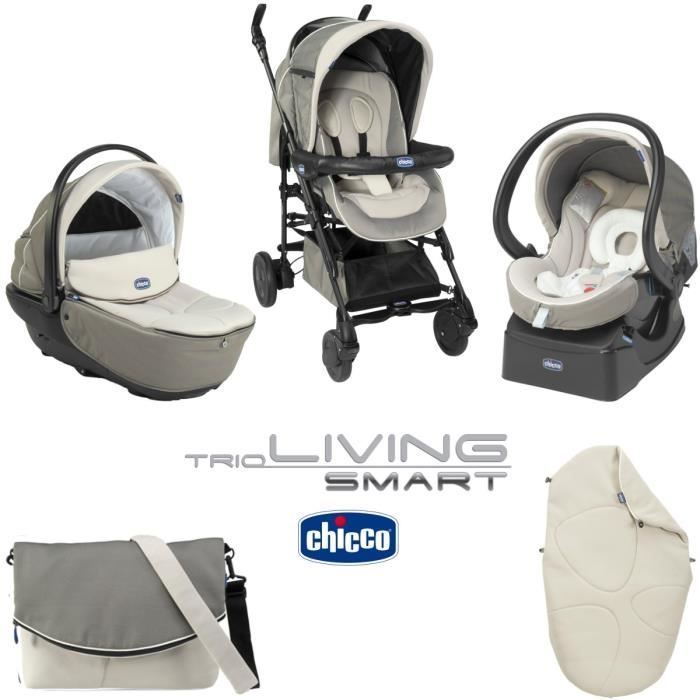 Poussette trio shop living chicco occasion