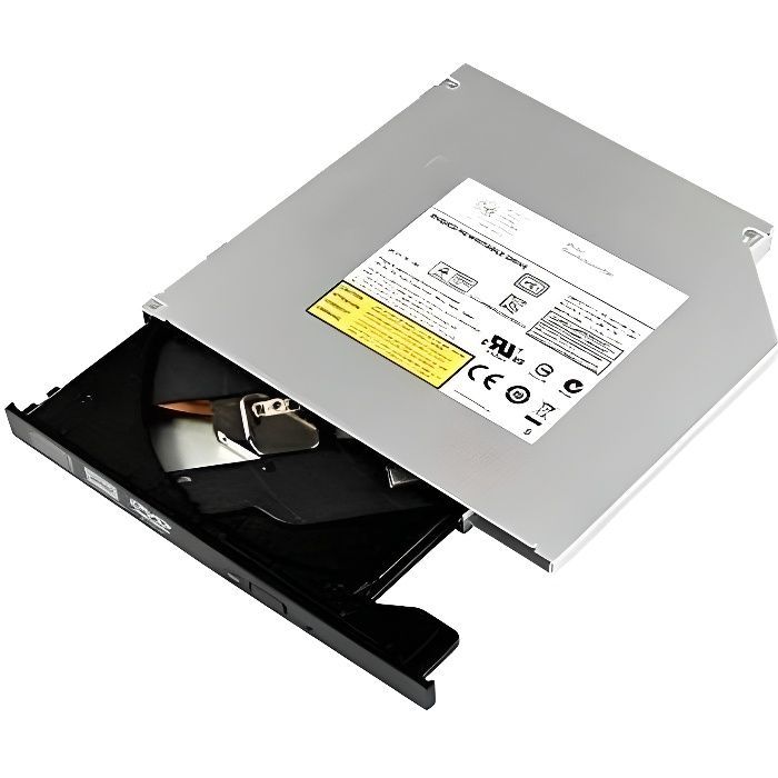 Osst Interne 9,5 mm Utral fin SATA 8 x DVDRW Graveur CD DVD RW ROM Acer Asus HP Dell IBM Lenovo Sony Fujitsu