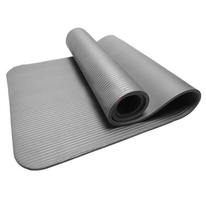 Yoga épais durable 15MM tapis anti-dérapant exercice Fitness Pad Mat perdre du poids GY@hxq051