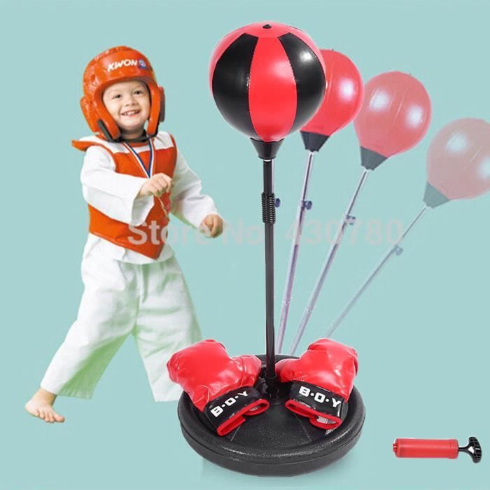 Punching ball avec Gants et Pompe