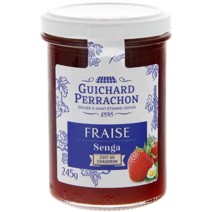 GUICHARD PERRACHON Confiture de Fraises Senga - 245 g