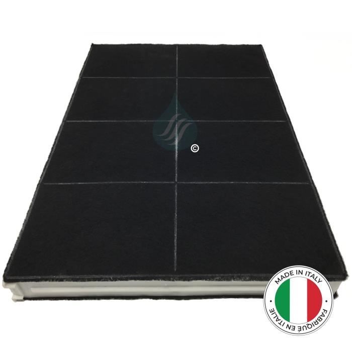 1 Filtre anti-odeur au charbon actif pour hotte - Compatible BOSCH SIEMENS NEFF 00460008 - DHZ2340