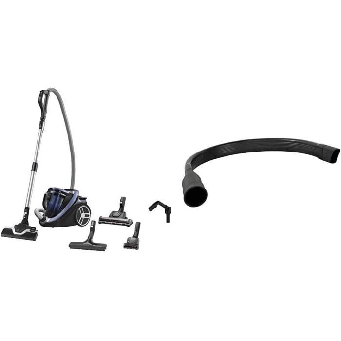 Rowenta Silence Force Cyclonic Animal Care Pro Aspirateur sans Sac, Silencieux, Performant, Ergonomique, Capacité 2,5 L, Nombreux Ac