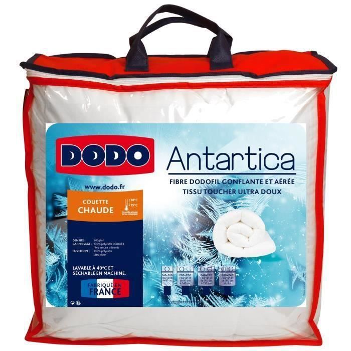 DODO Couette Chaude ANTARTICA 220 x 240 cm - 100% Polyester - 400g/m²