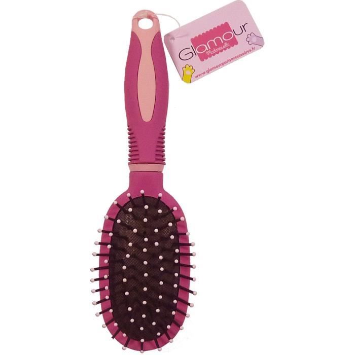 Glamour Mademoiselle Brosse cheveux girly mini format