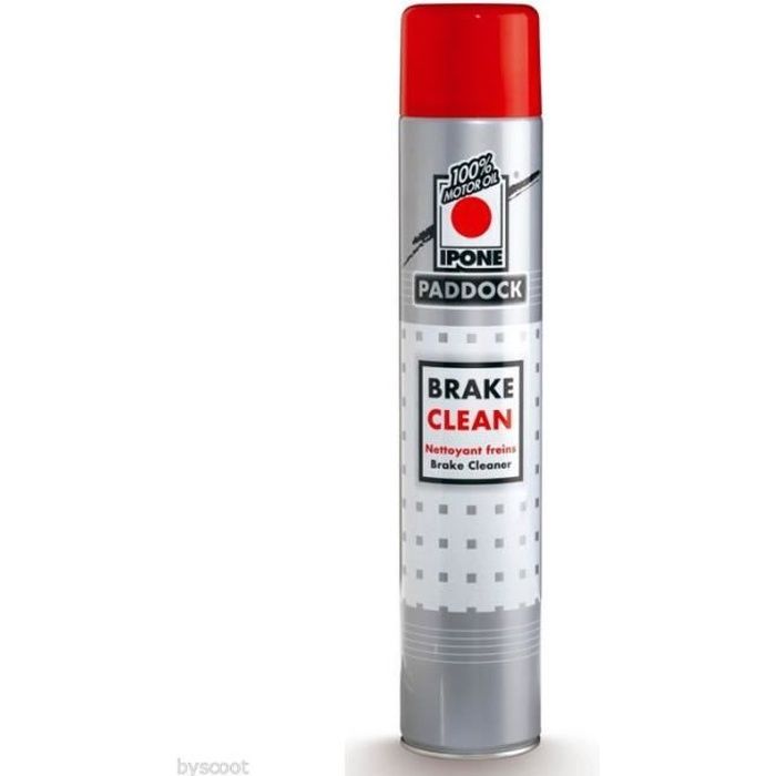 Bombe Spray IPONE Brake Clean paddock 750ml Nettoyant Frein moto scooter freins