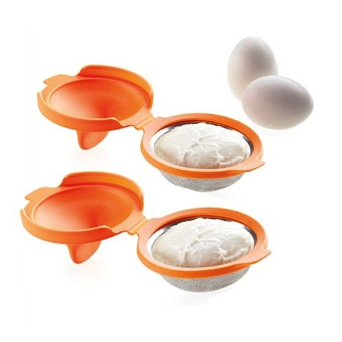 LEKUE Cuit oeuf poché en silicone X2