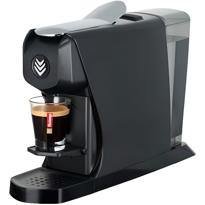 Machine a cafe dosette Malongo modele eoh - Noir brillant