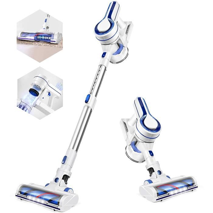 MOOSOO H150 aspirateur sans fil 14KPa puissant Sunction 4 en 1 bâton aspirateur à main pour voiture de tapis de sol à la maison