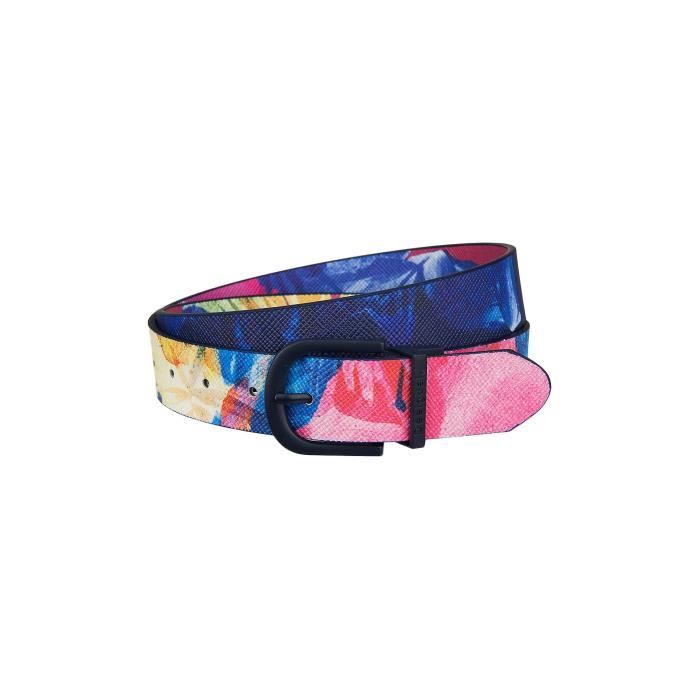 Desigual Ceinture Corel Reversible Noir 18SARP26-2000