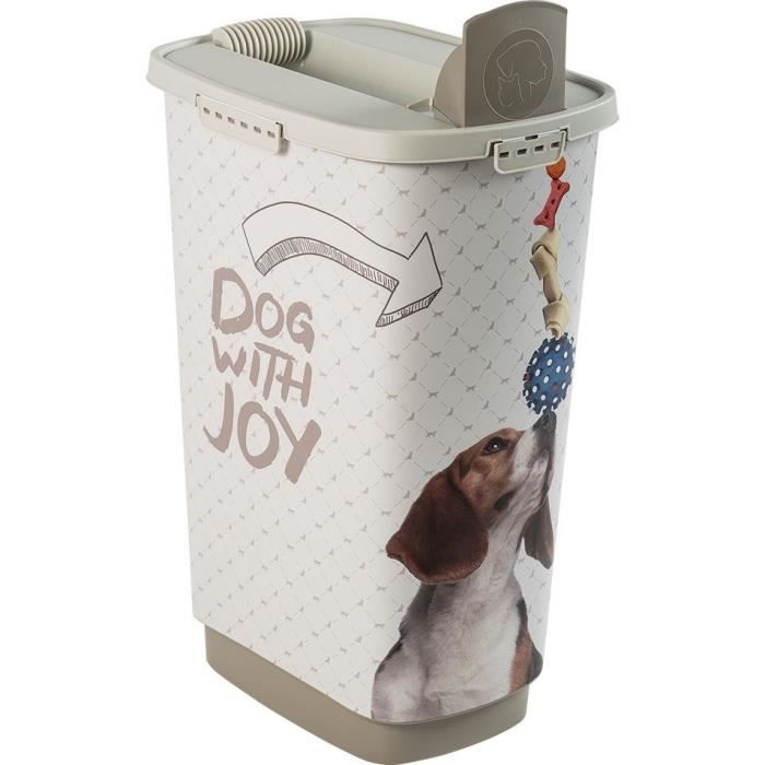ROTHO Container Croquettess Joy pour chien - 50 L