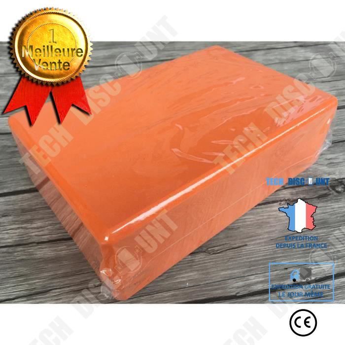 TD® EVA Yoga Cork Block Pilates Foam Brick Home Stretch Gym Fitness Exercise Tool accessoires de yoga