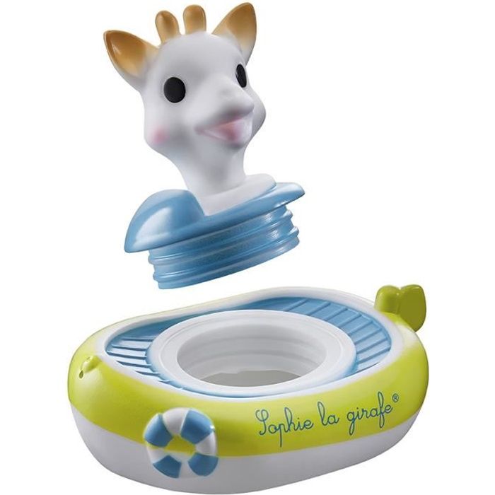 SOPHIE LA GIRAFE Le bateau arroseur de Sophie