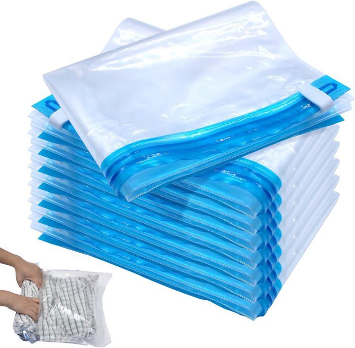Pack De 16 Sacs De Rangement Sous Vide Avec Pompe électrique - Gain De Place Maximal