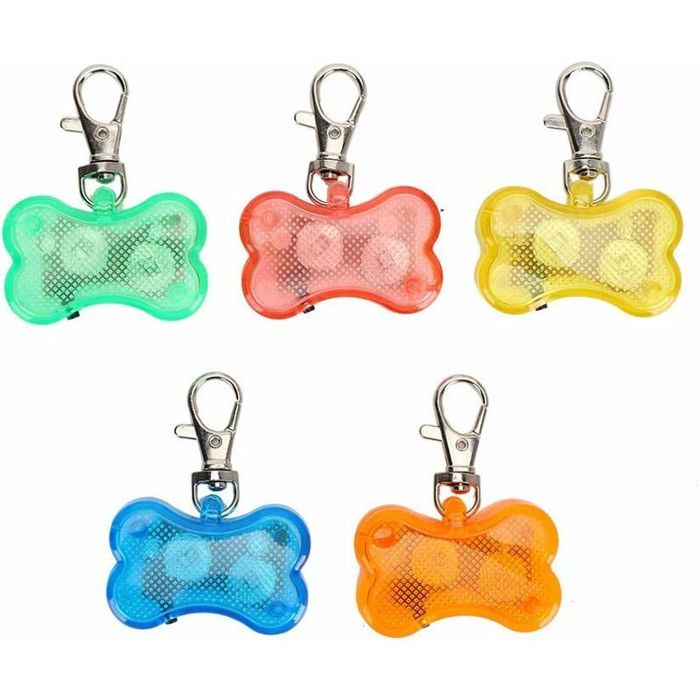 Comparer les prix de Chien LED Collier Lumineux Nuit Sécurité Chat Clignotant Collier De Chien Collier pour Animaux De Compagnie Pendentif LED Collie