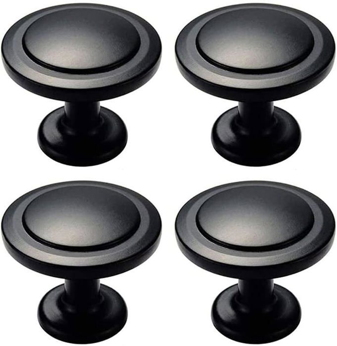 POIGNEE DE MEUBLE - BOUTON DE MEUBLE Lot De 4 Boutons De Portes Poignée