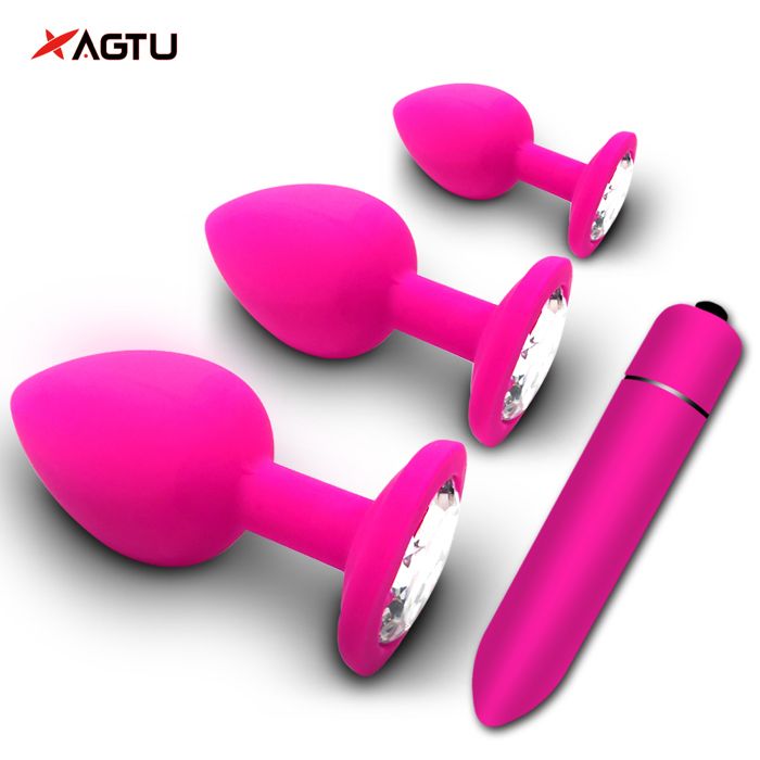 Vibromasseur anal en silicone souple pour femmes et hommes, forme ronde,  prise anale, jouets sexuels gencipour adultes, S, M, ~0124 - Cdiscount  Boutique Erotique