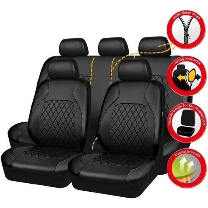 Ensembles De Housses Si&egrave;ge Voiture pour Toyota C-HR CHR Hybrid/C-HR
