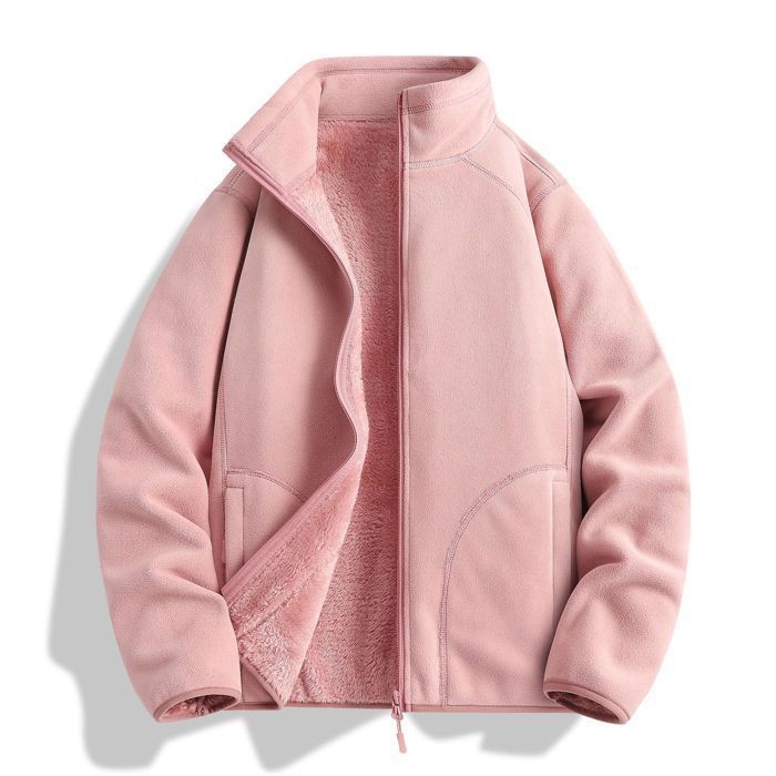 Veste Polaire Femme à Capuche - Chaud Laine Zippée - Manteau Hiver