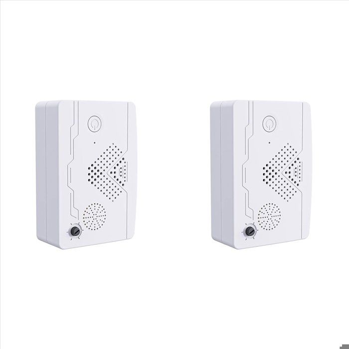 2X Répulsif Ultrasonique pour Chauves-Souris Système Répulsif Ultrasonique pour Rejet de Chauve-Souris Répulsif Ultrasonique pour