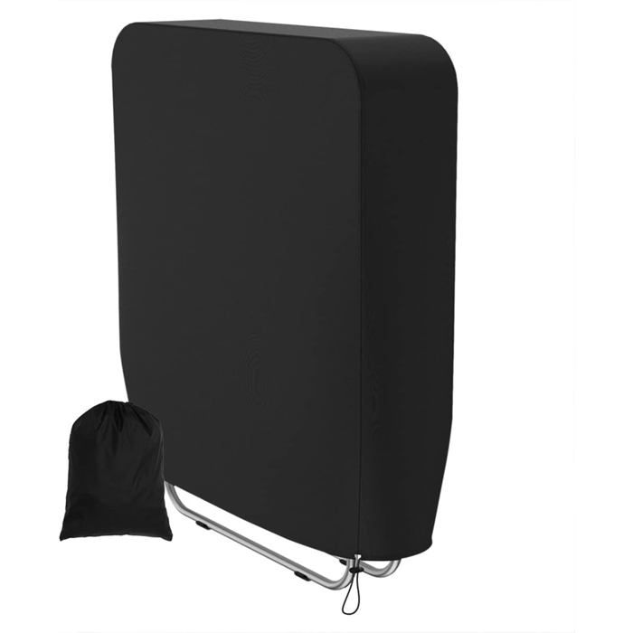 1 Housse de protection chaise longue taffetas 190T imperméable coupe-vent avec sac de rangement pour jardin terrasse .